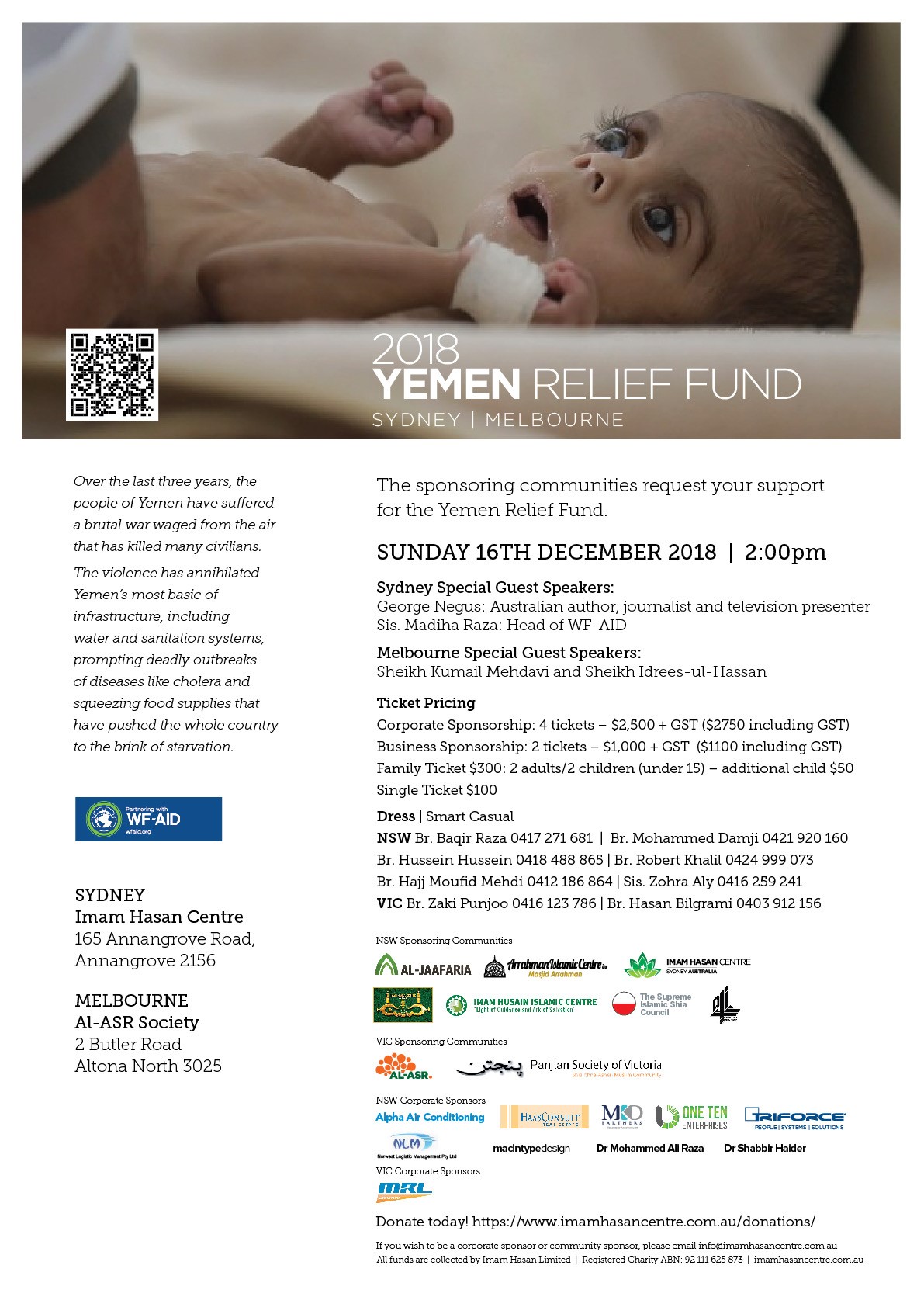 This week at IHC – 13/10/2018 – 20th of Shuhuda-e-Kerbala – Gents (Syed Jawad Abidi) & Ladies (Zakira Iram Naqvi) Majlis of Bibi Sakina AS will have separate lectures and reciters –